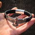 Men's Black Eagle Bracelet