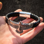 Men's Black Eagle Bracelet