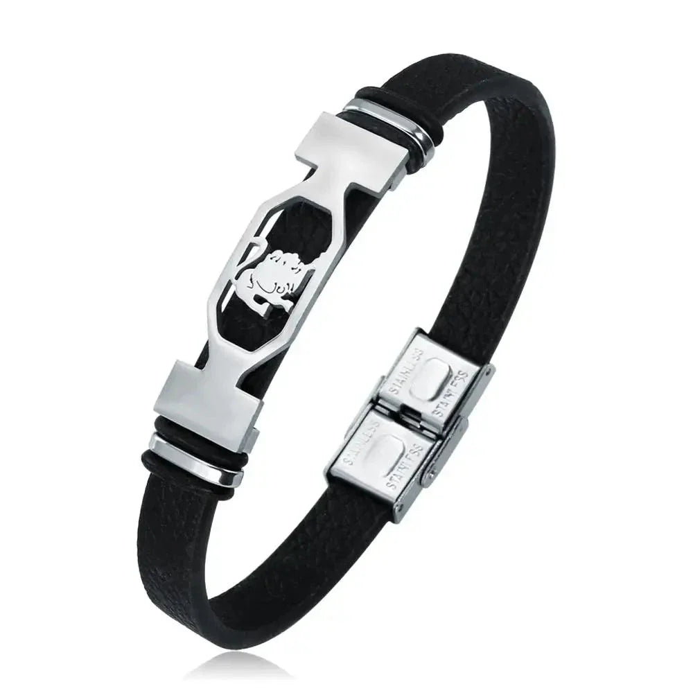 Men's Zodiac Sign Leo Bracelet