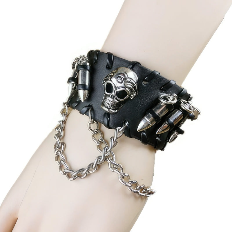 Men's Skull Bracelet