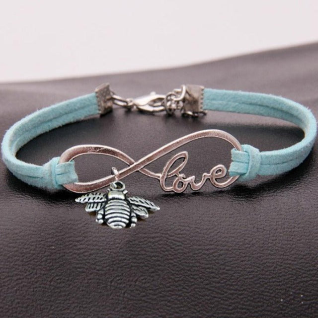 Infinity Cord Bracelet