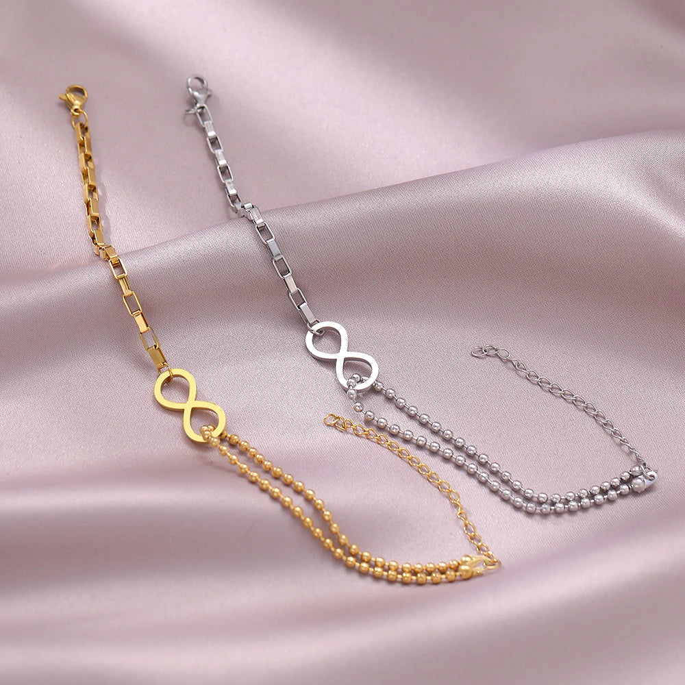 Infinity Bracelet Gold Or Silver