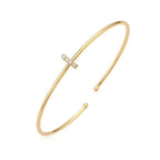 Bracelet initiale minimaliste i