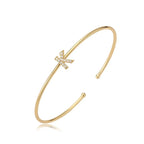 Bracelet initiale minimaliste k