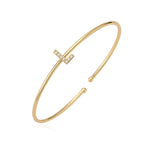 Bracelet initiale minimaliste l
