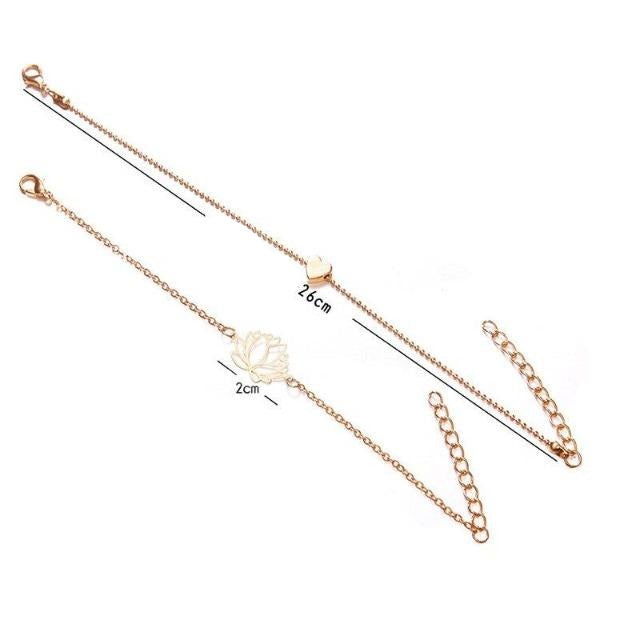 Lotus Flower Bracelet