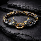 Bracelet loup géant viking Fenrir