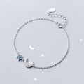 Silver Moon Bracelet