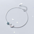 Silver Moon Bracelet