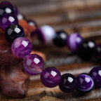 Amethyst Mala Bracelet