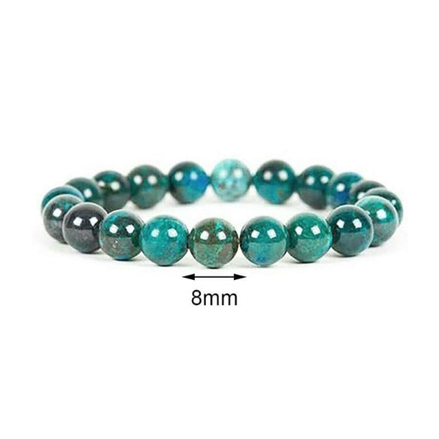 Natural Stone Malachite Bracelet