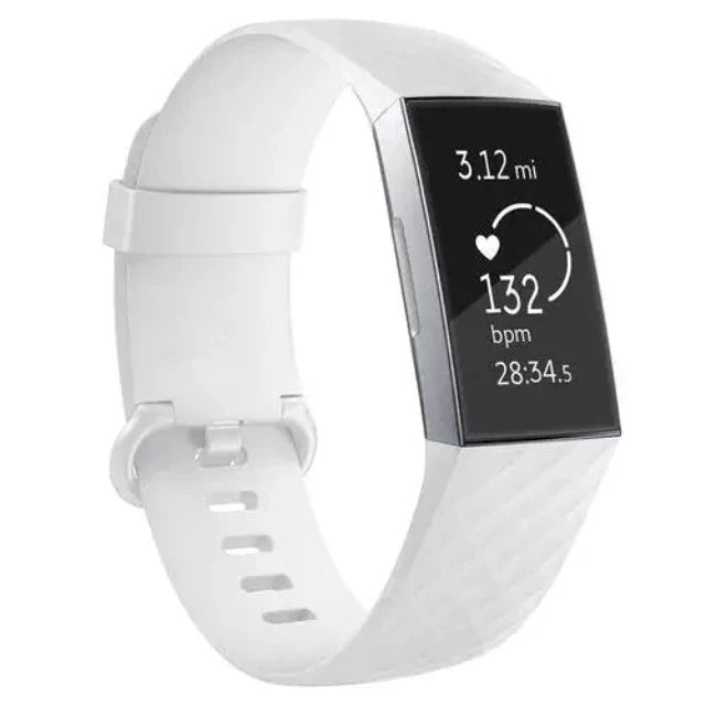 Fitbit Charge 3 & Charge 4 Watch Band white