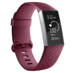 Fitbit Charge 3 & Charge 4 Watch Band burgundy