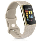 Fitbit Charge 5 Watch Strap Shiny Gold