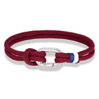 Bracelet nautique en corde tressée avec nœud pour homme ou femme