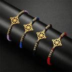 Witch's Knot Bracelet Women's Protection Wiccan Chain