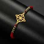 Witch's Knot Bracelet Women's Protection Wiccan Chain 1