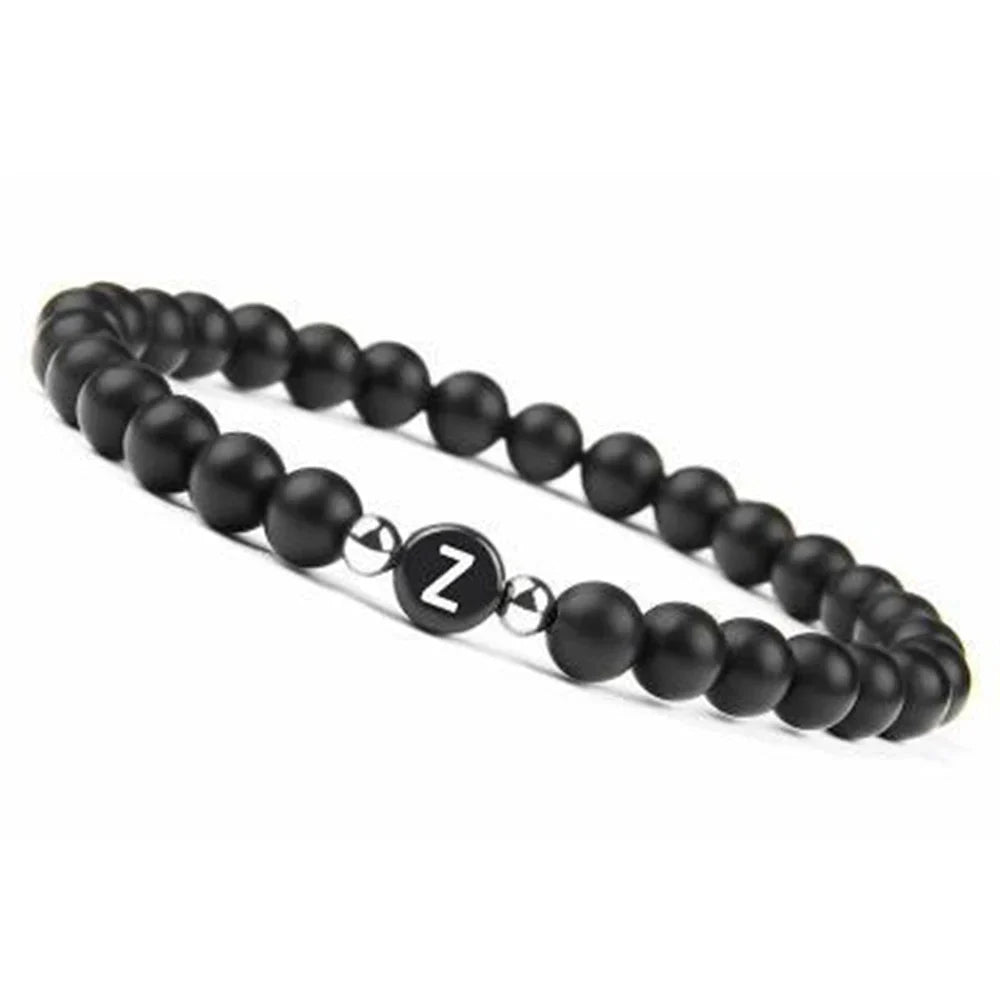 Bracelet noir initiale z
