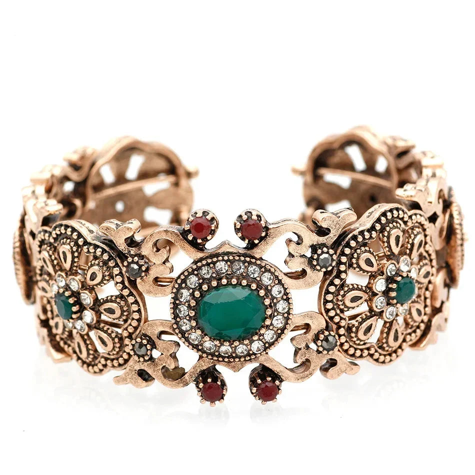 Bracelet pour femme arabe musulman mariage vert