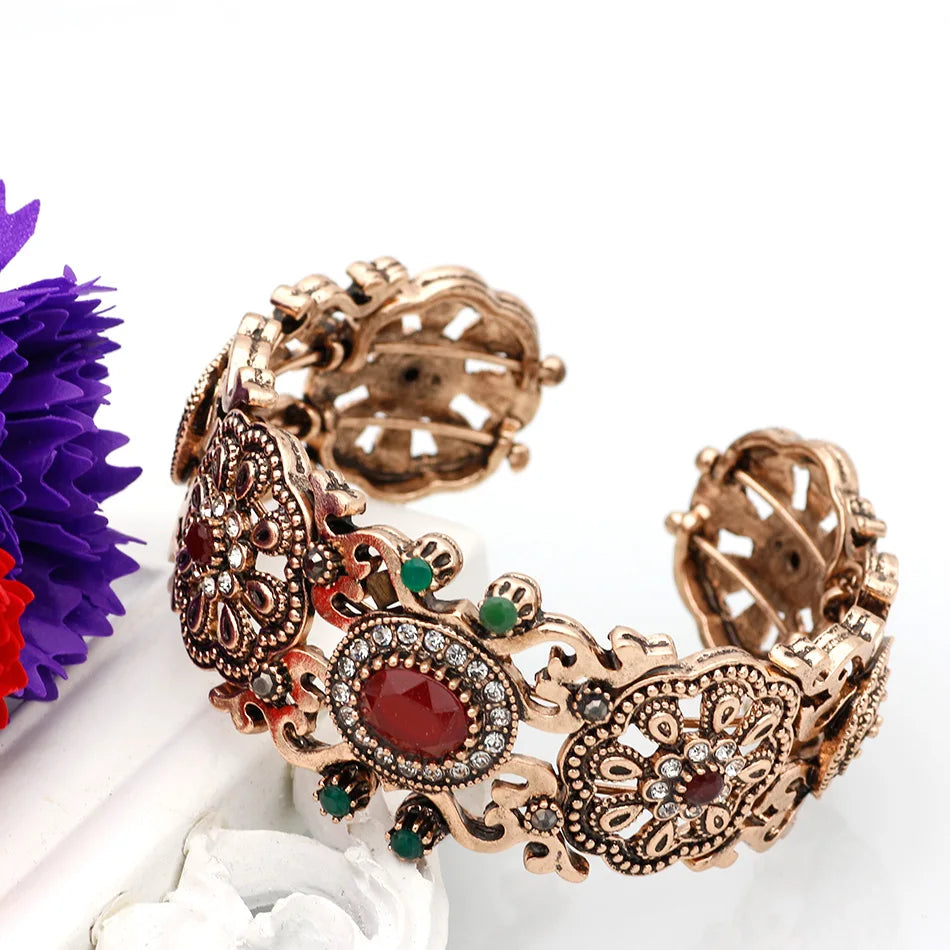 Bracelet pour femme arabe musulman mariage rouge