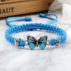 Blue Blue Butterfly Bracelet