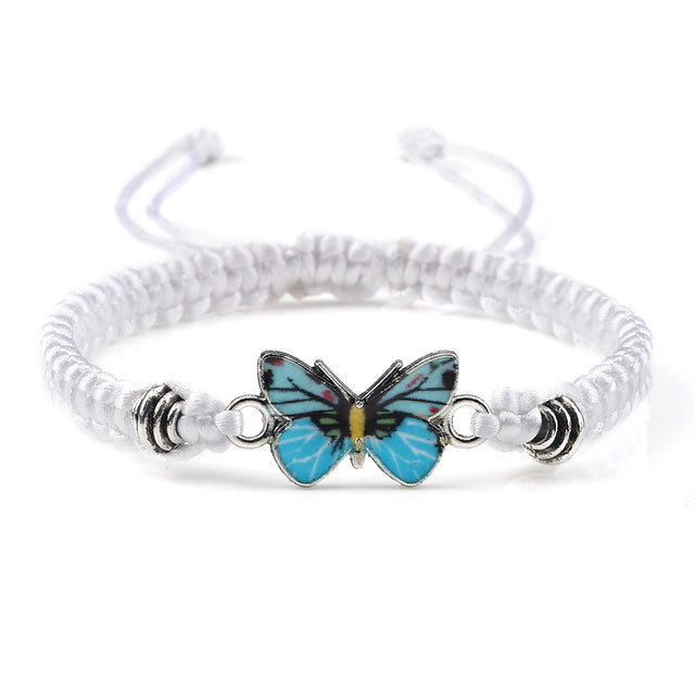 Blue Butterfly Bracelet