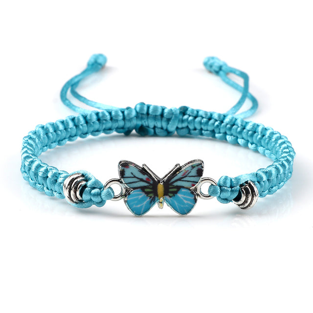 Blue Sky Butterfly Bracelet