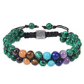 7 Chakra Stone Bracelet Malachite