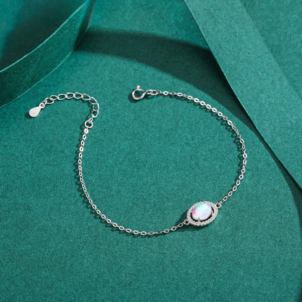 "Moonstone" moonstone bracelet 