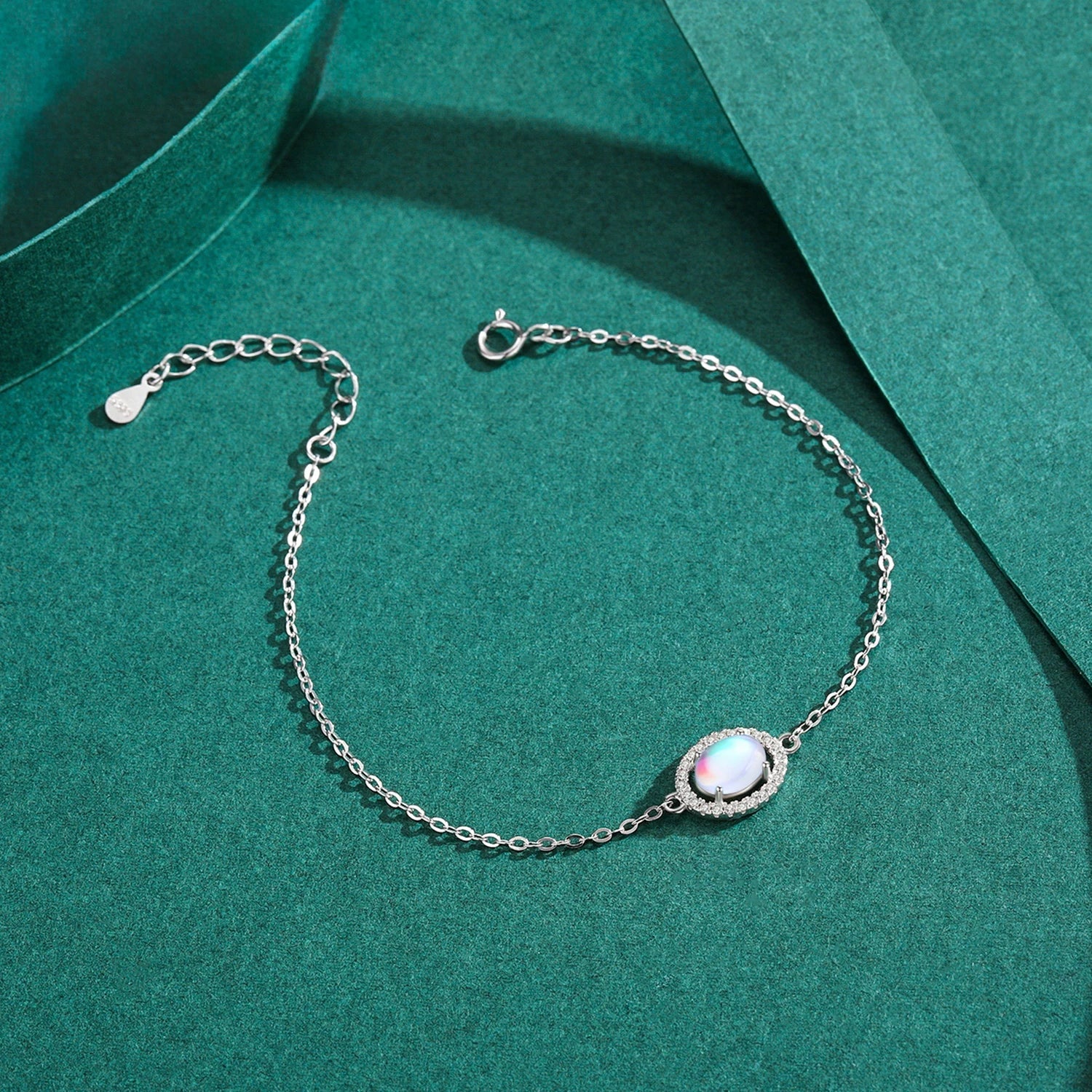 "Moonstone" moonstone bracelet 