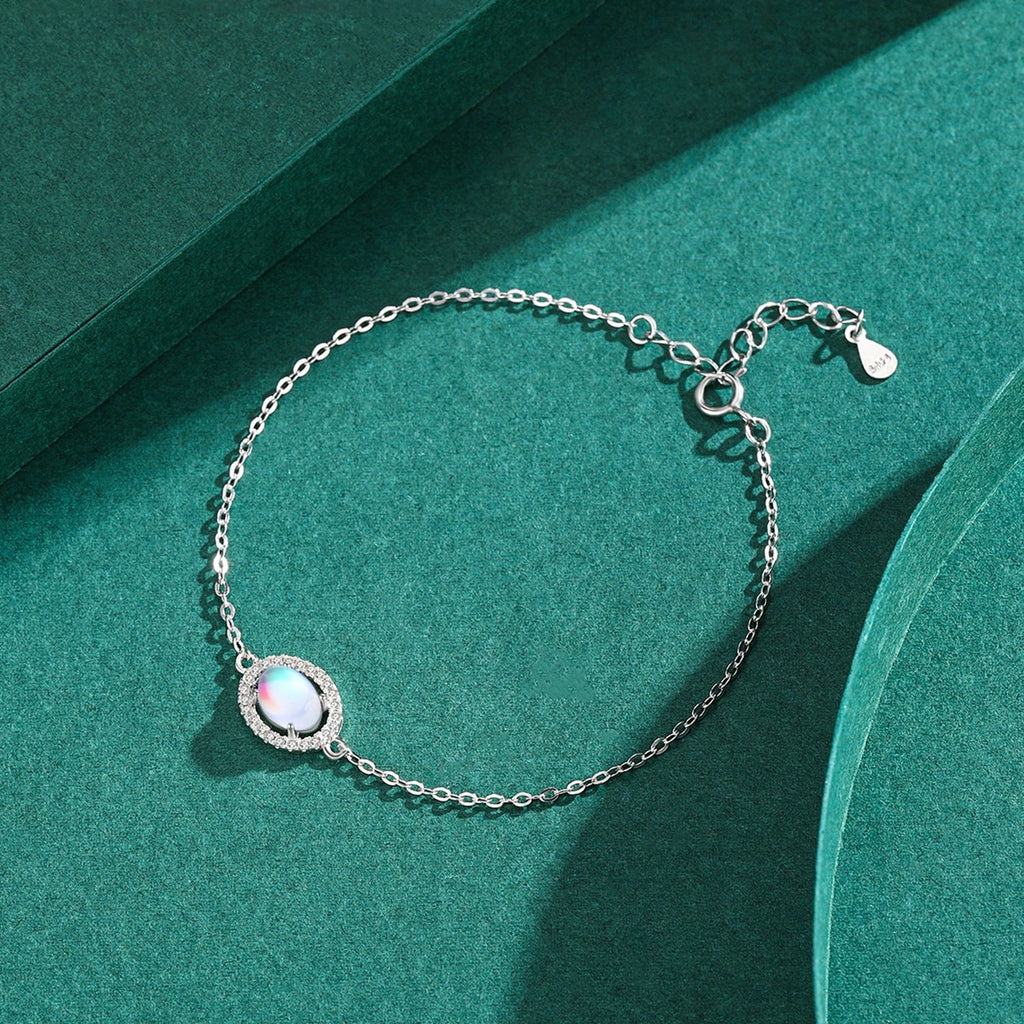"Moonstone" moonstone bracelet 