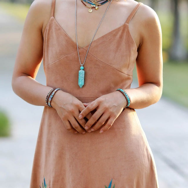 Turquoise Jasper Stone Bracelet