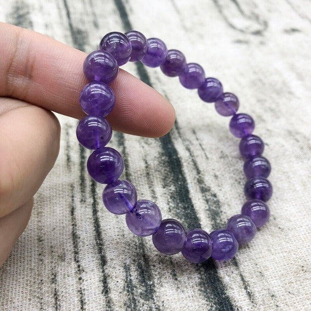 Natural Amethyst Stone Bracelet
