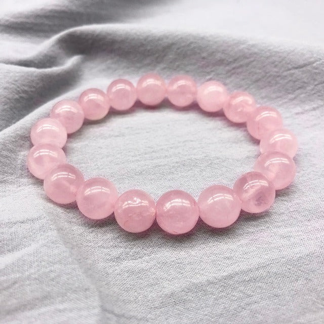Rose Quartz Stone Bracelet