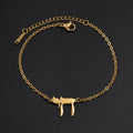 Bracelet pour femme avec le symbole juif Chai or