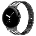 Bracelet pour femme Google Pixel Watch 1, 2, 3, 4 41mm 45mm noir