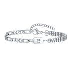 Bracelet homme initiale e