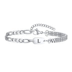 Bracelet homme initiale l