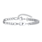 Bracelet homme initiale p