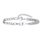 Bracelet homme initiale t