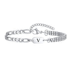 Bracelet homme initiale v