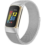 Bracelet for Fitbit Charge 3 Charge 4 Charge 5 Watch silver