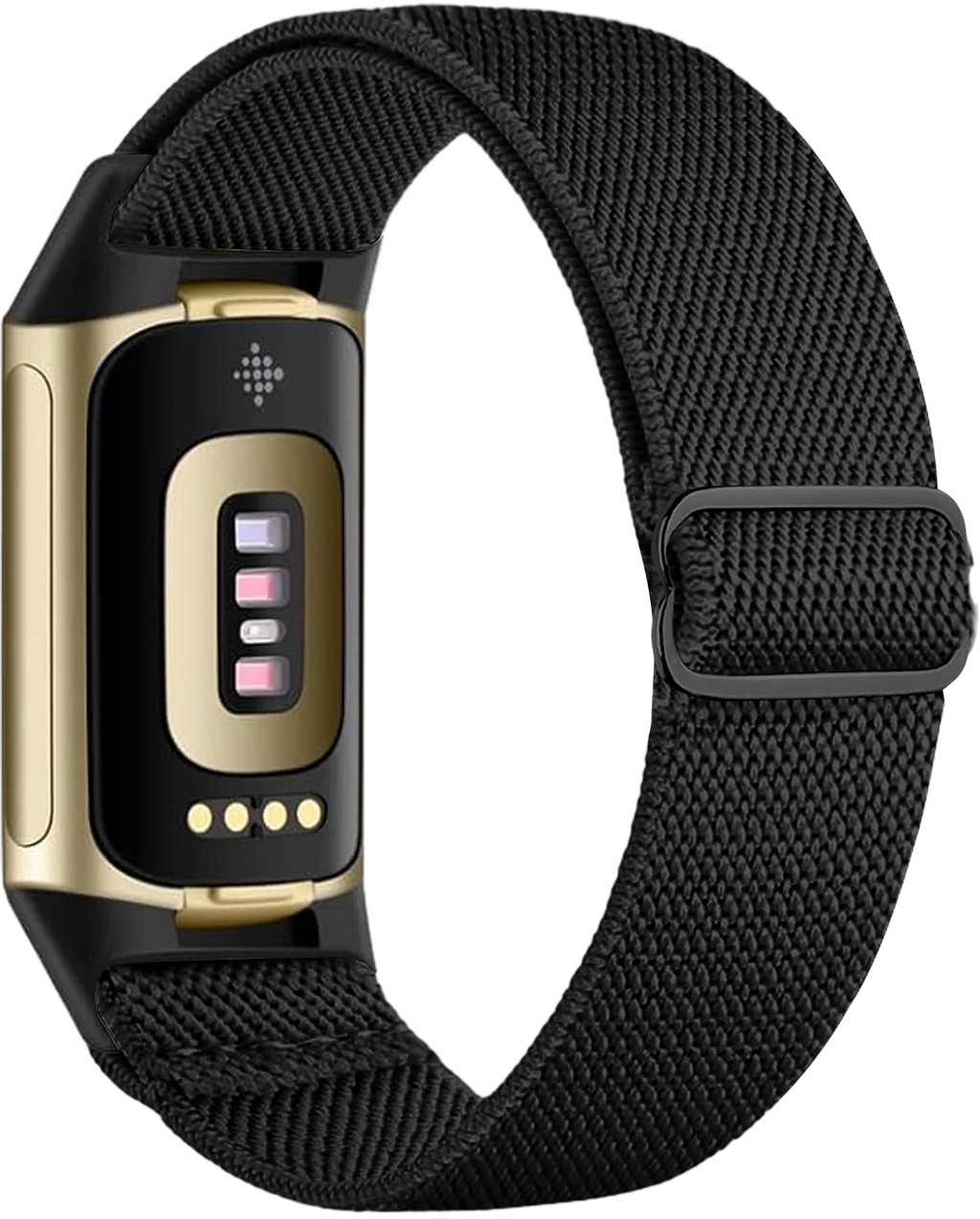 Bracelet pour montre Fitbit Charge 5, Charge 6 noir