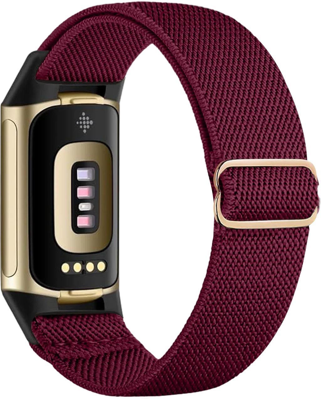 Bracelet pour montre Fitbit Charge 5, Charge 6 rose fuschia