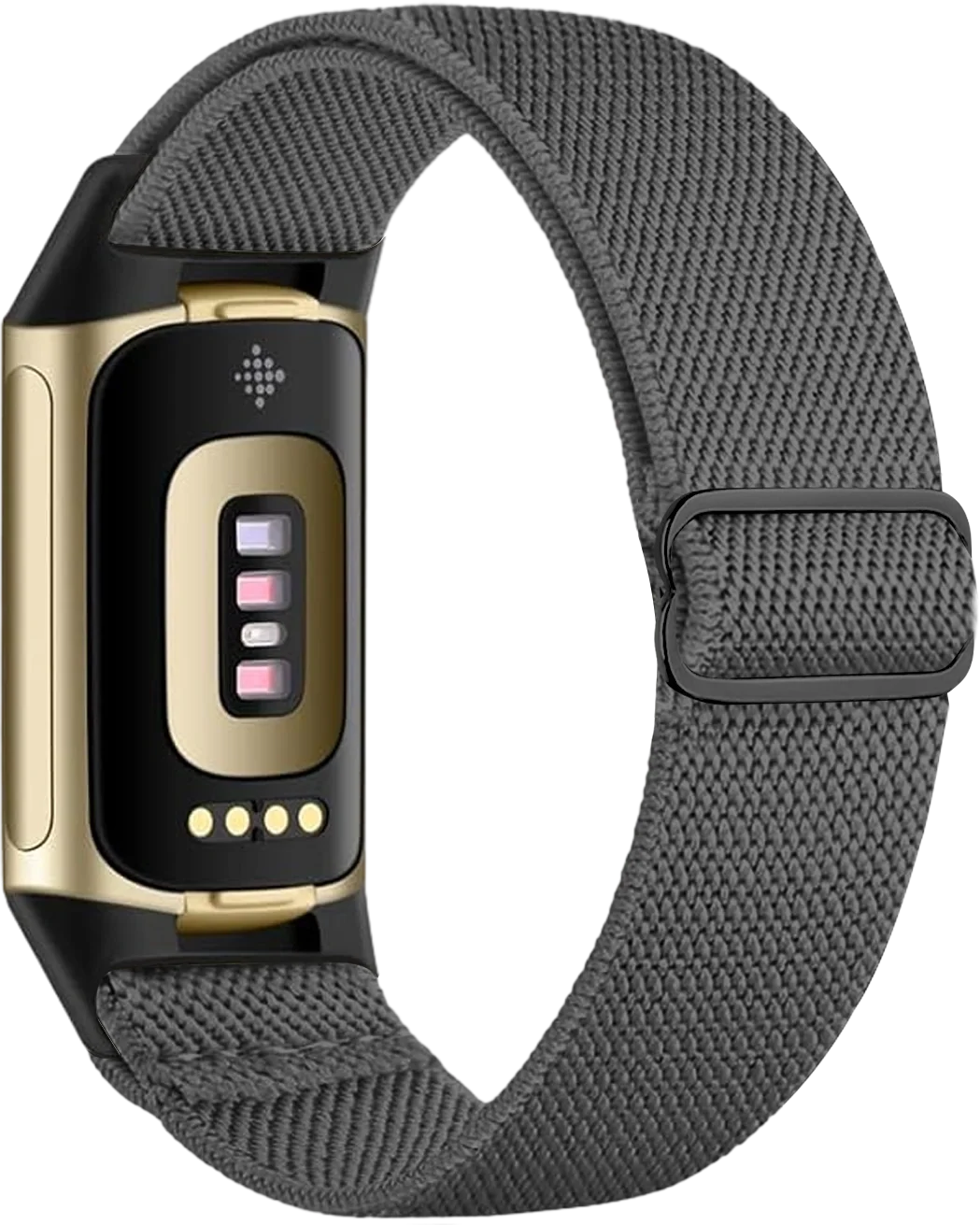 Bracelet pour montre Fitbit Charge 5, Charge 6 gris