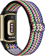Bracelet pour montre Fitbit Charge 5, Charge 6 arc en ciel