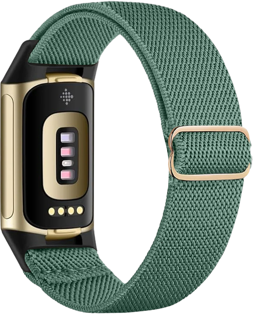 Bracelet pour montre Fitbit Charge 5, Charge 6  vert