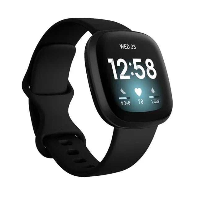 Band for Fitbit Versa 3 Watch black