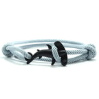 Hammerhead Shark Bracelet black and gray