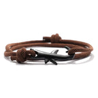 Bracelet Requin Noir marron